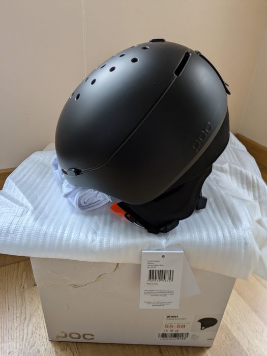 POC Menix 55 58 M L kask narciarski snowboardowy czarny black