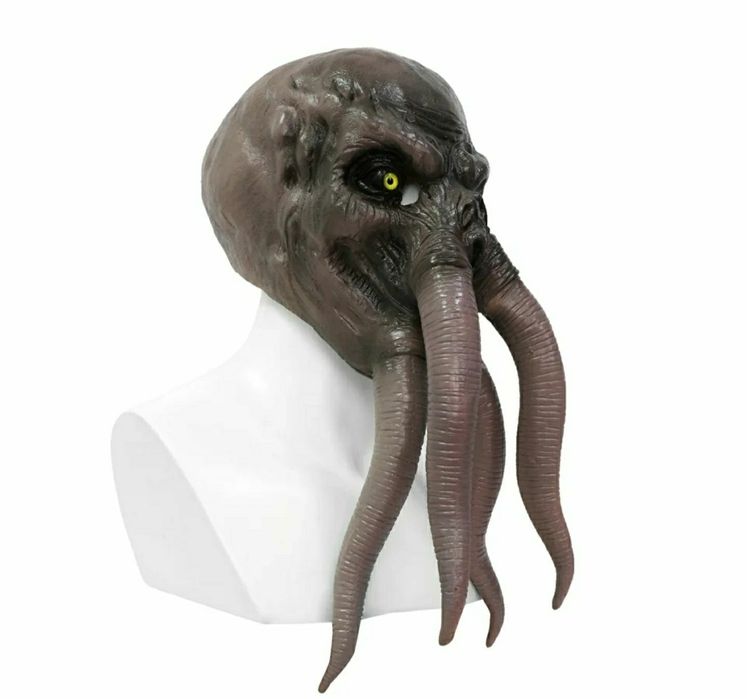 Máscara Cthulhu Baldur's Gate Monstro Polvo Lula