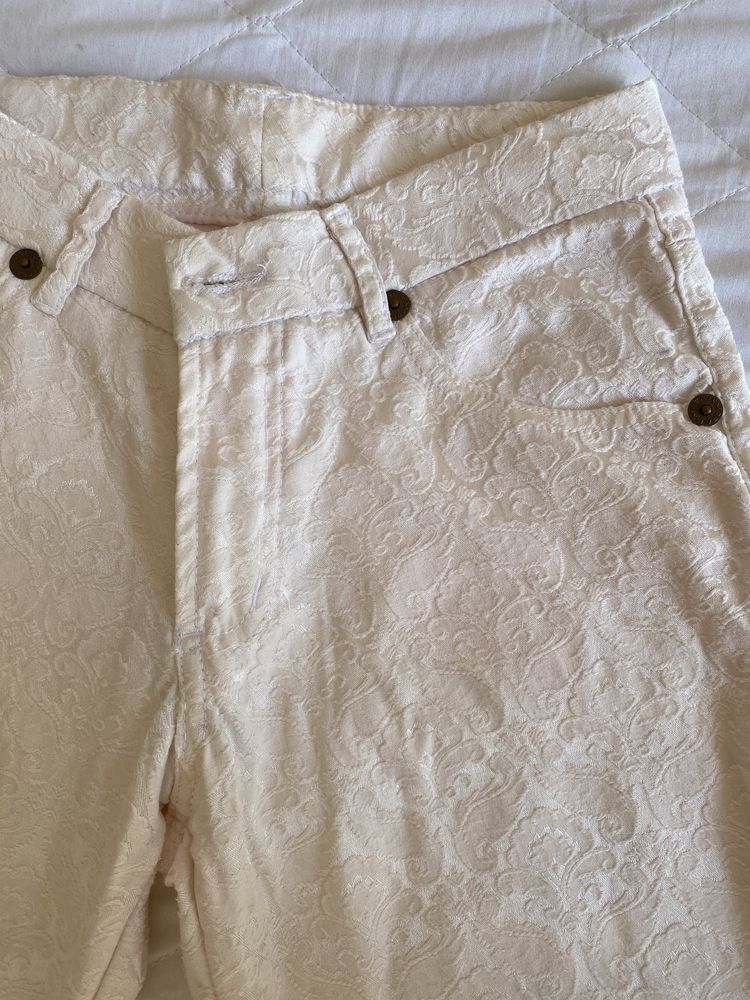 Calça Branca, Tamanho 36