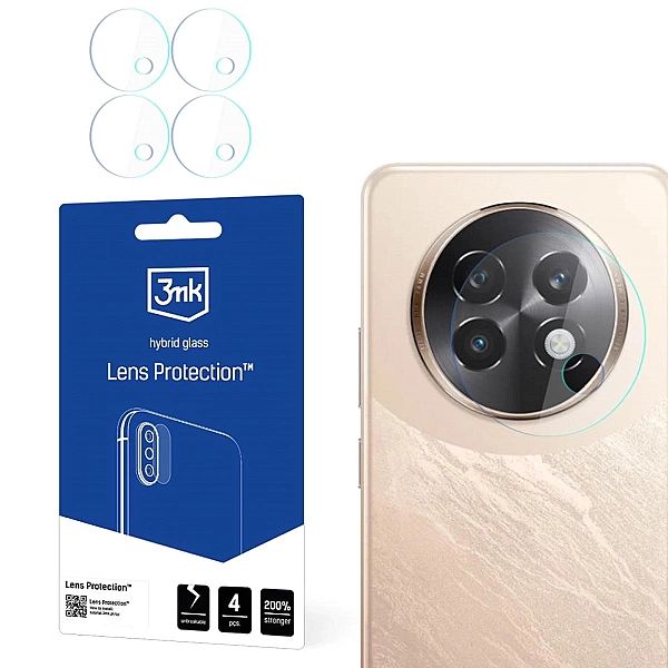 Szkło hybrydowe na obiektyw aparatu 3mk Lens Protection na Realme 13 P
