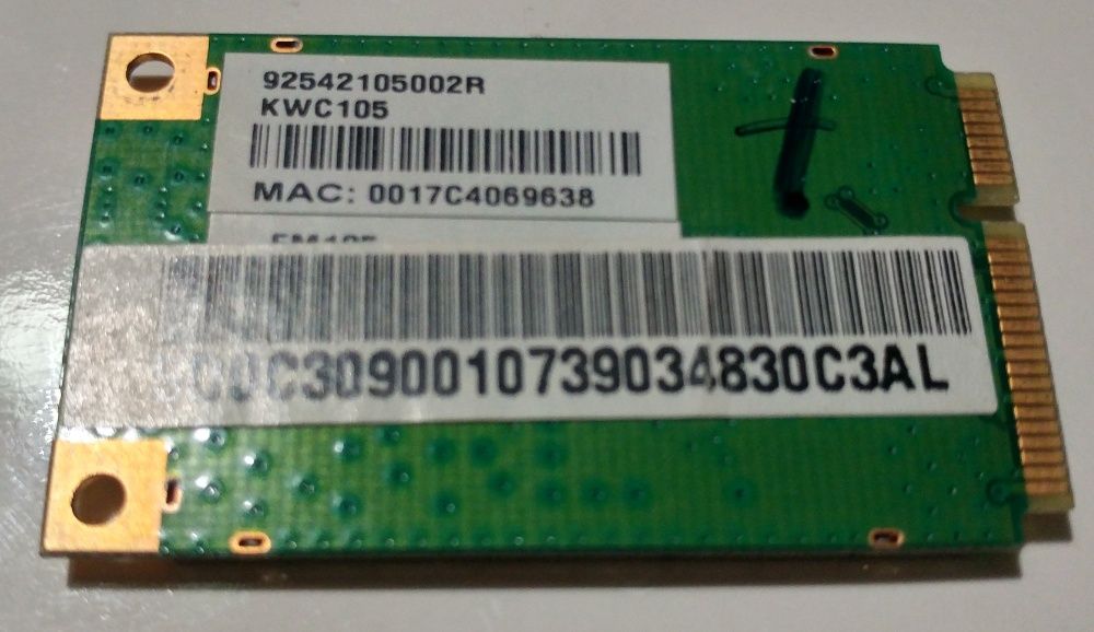 Адаптеры Wi-Fi KWC105 Atheros G64G AzureWave AW-GU702 и AW-NE785H