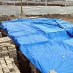 Nowa Plandeka plandeki pe niebieska wzmacniana 4x6 m