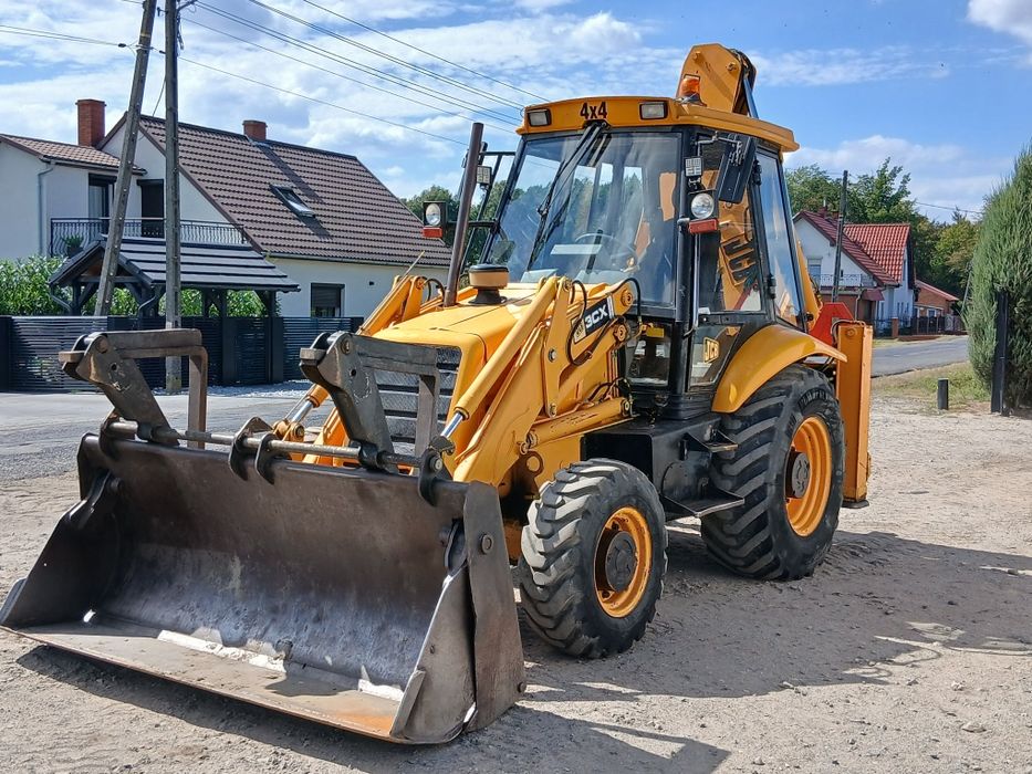 Koparko ładowarka JCB 3CX 4x4 krokodyl teleskop brutto Gotowa do pracy
