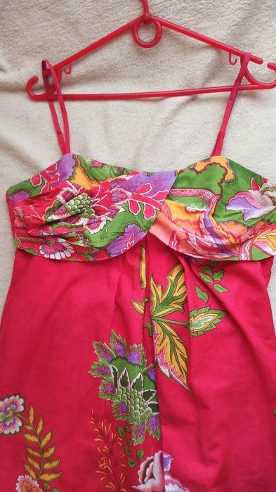 Платье летнее нарядное, индийский хлопок