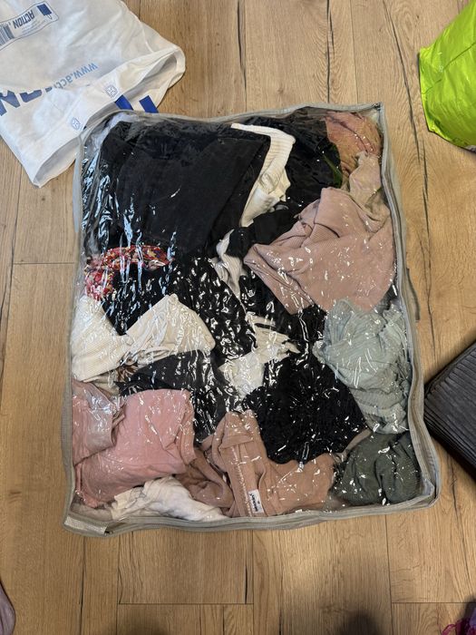 Paczka ubrań damskich r. XS-M stan bardzo dobry mix