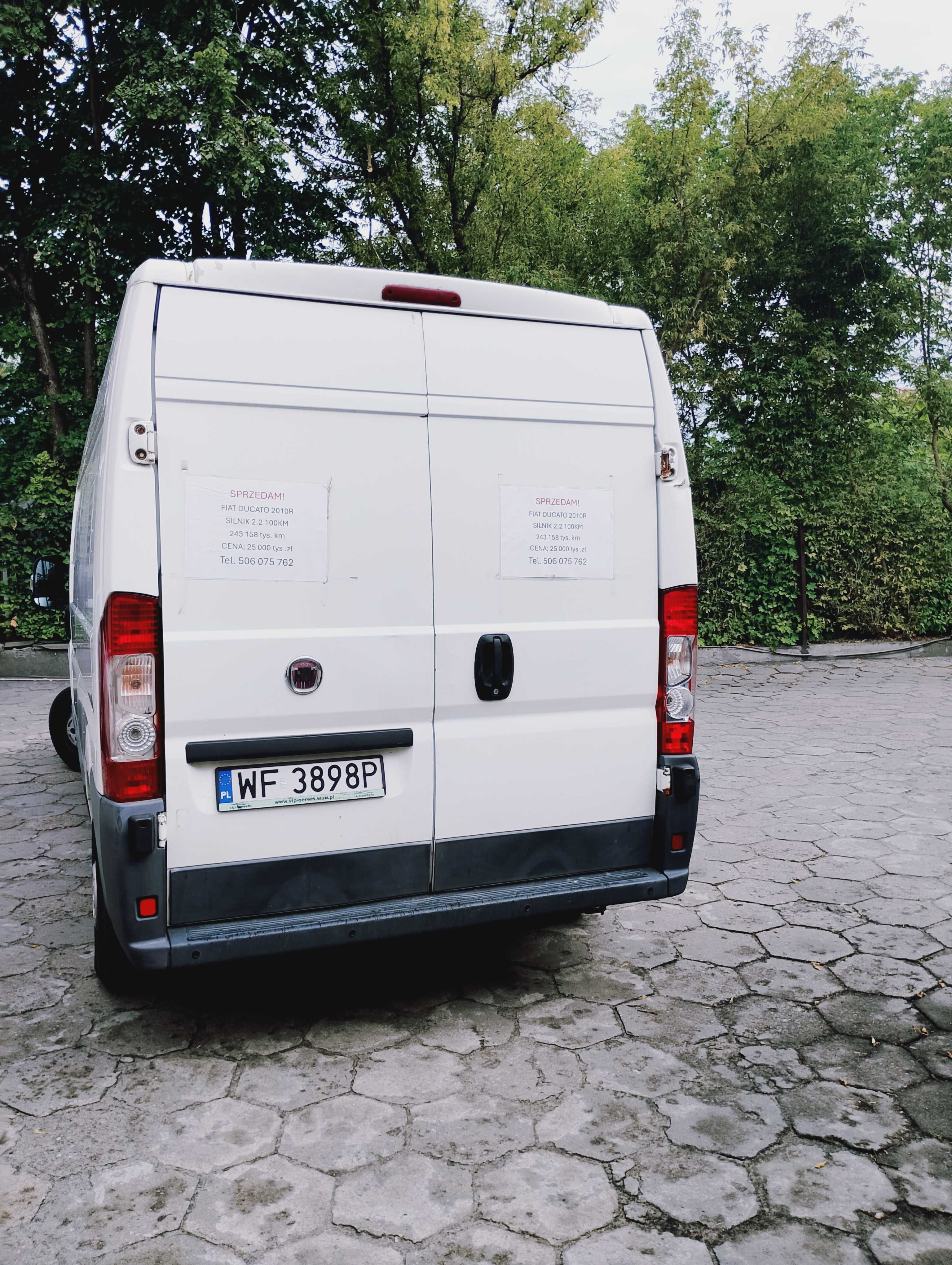 Fiat Ducato 2010 r. 2.2 100 KM