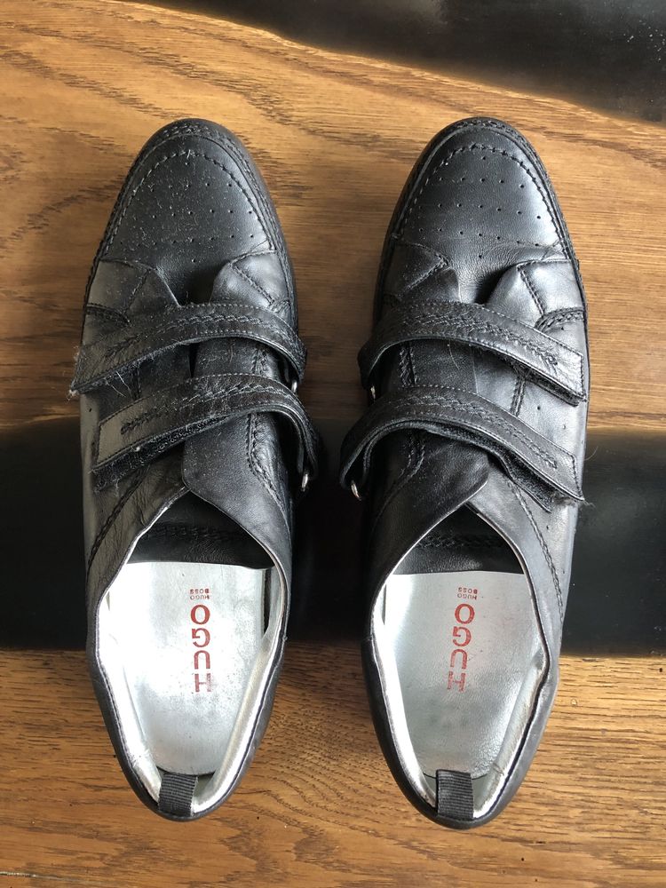 Туфли HUGO Boss Италия  р. 39-40 ортопедические