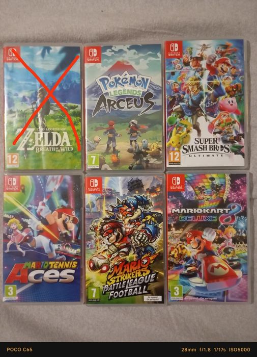 Jogos Nintendo switch