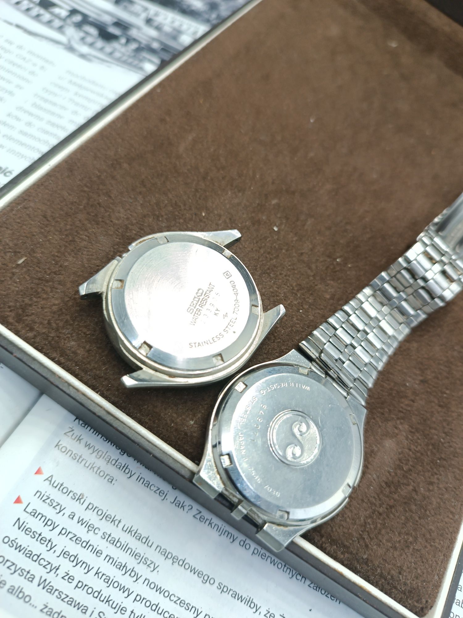 Bransoleta Seiko obudowy Seiko5