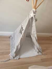 Tipi namiot szaro biały Stan bardzo dobry
