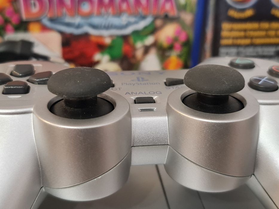 Ps2 konsola PlayStation Silver plus przejściówka HDMI
