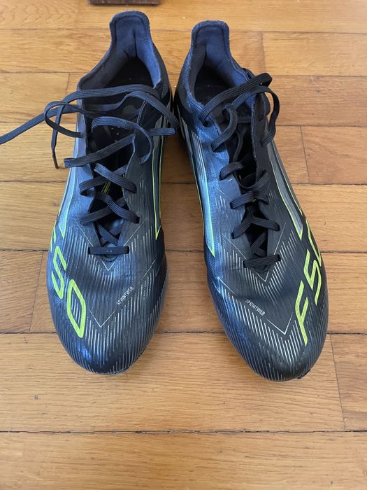 Chuteira F50 Pro FG Core Black-Iron Met-Lucid Lemon