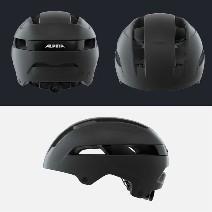 Kask rowerowy Alpina Soho Unisex black matt Rozmiar 59-61cm