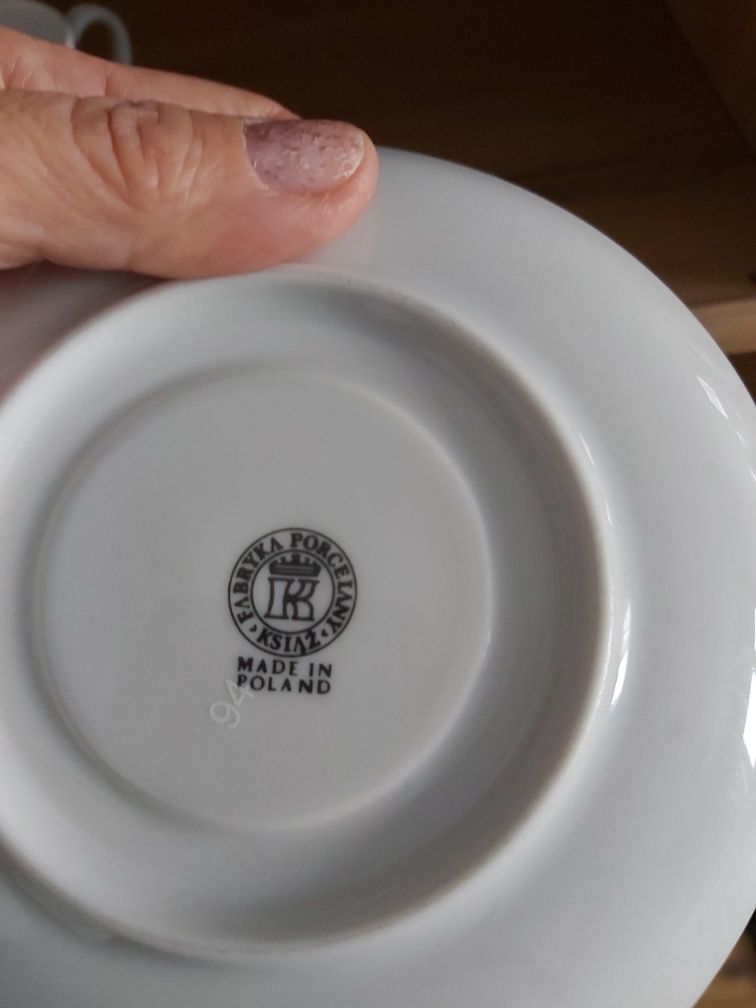 Serwis kawowy porcelana Książ