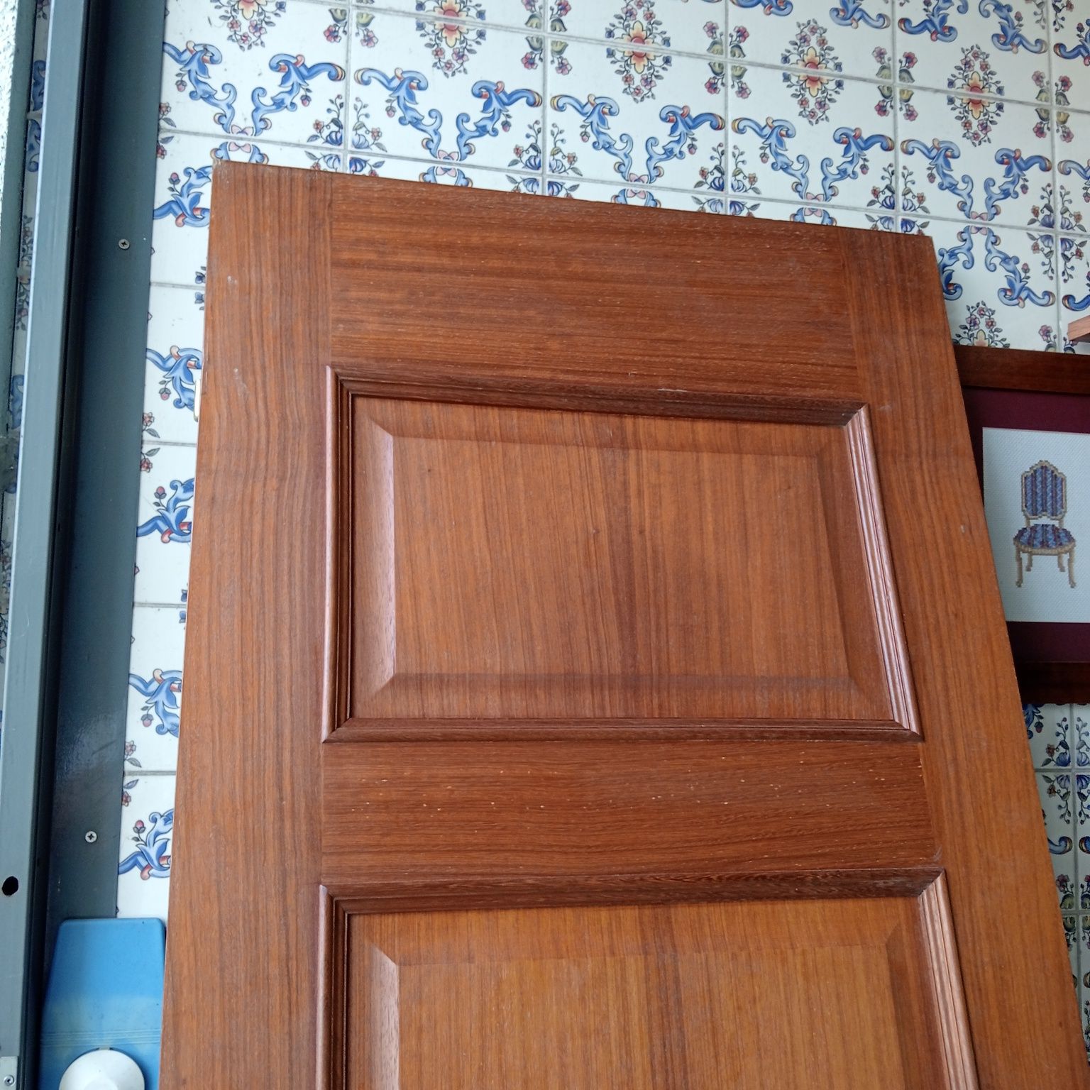 Porta Madeira Interior - Folha Mogno