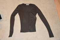 Brązowy sweterek zapinany na guziki Reserved rozmiar S