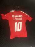 Camisa SL Benfica 2014–2015 Oficial Nº10 Leandro – Autografada