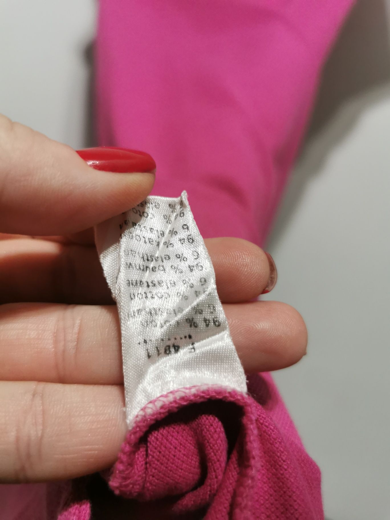 Lacoste sukienka sportowa damska krótki rękaw logowana M