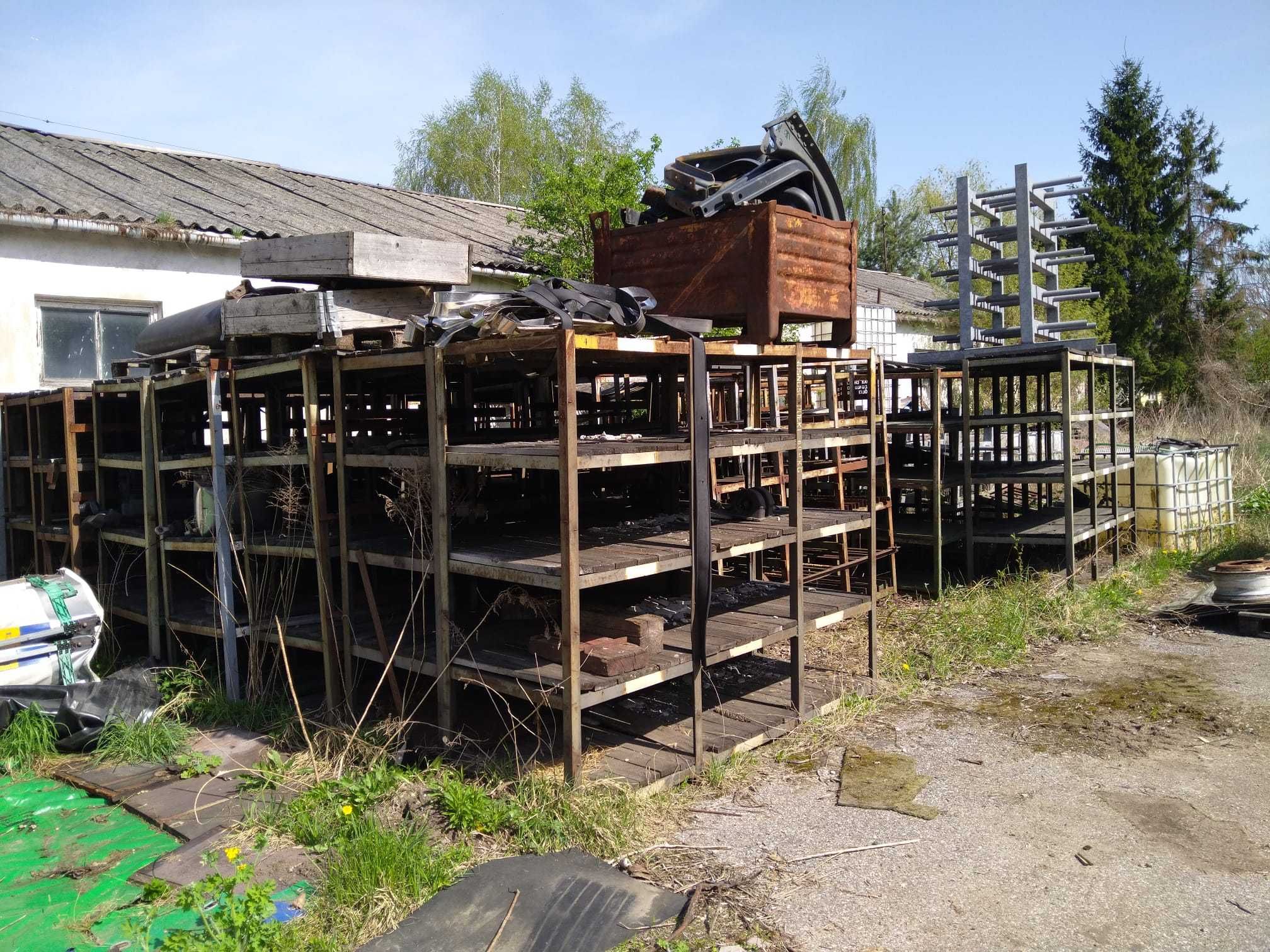 REGAŁY magazynowe stalowe mocne