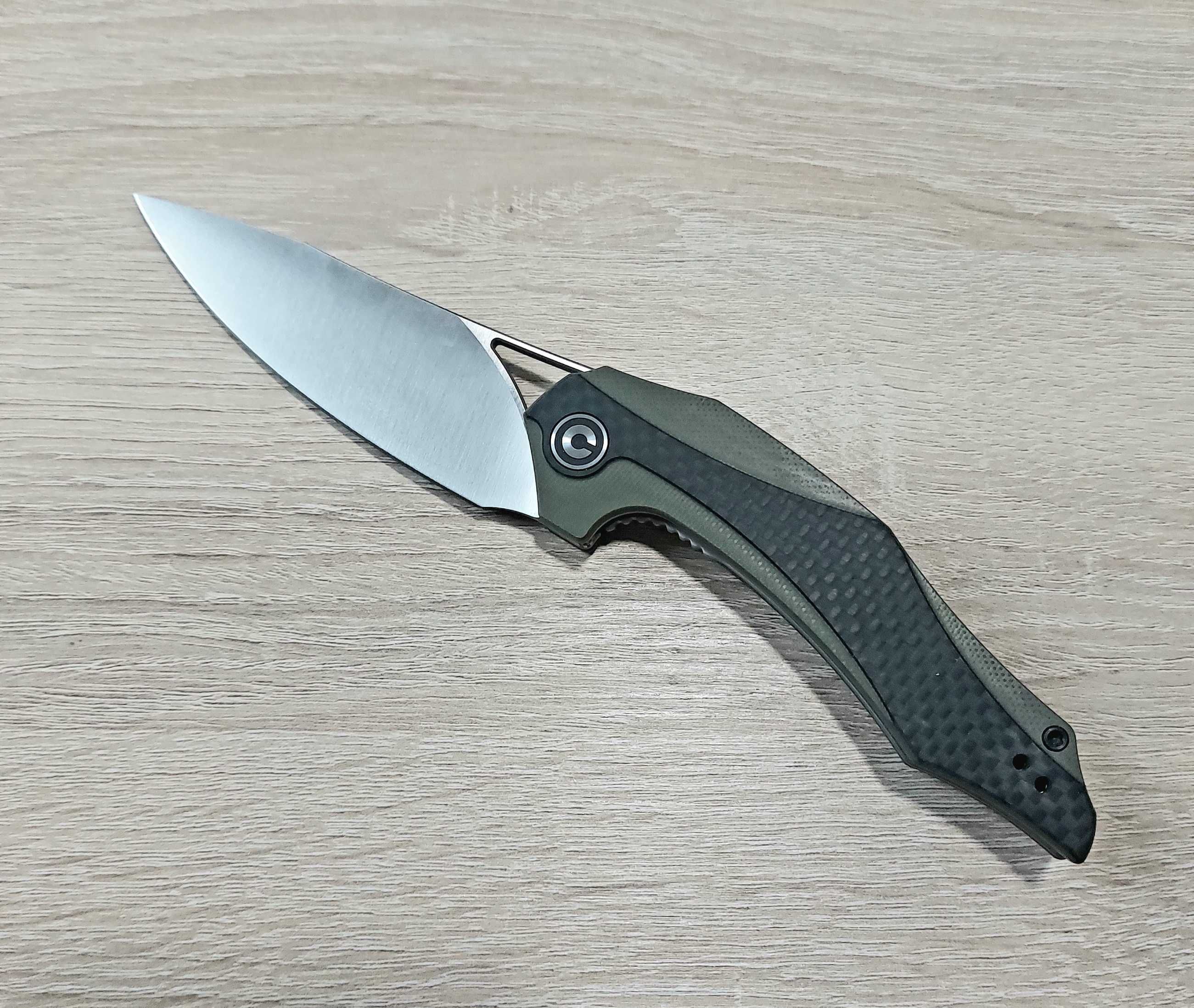 Нож CIVIVI Isham Plethiros C904B, D2, G-10 Handles with Carbon