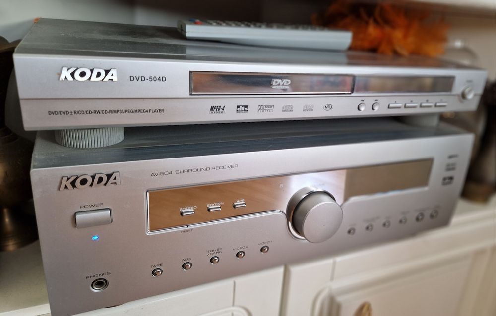 Kino domowe KODA AV-504 zestaw głośników + dvd + subwoofer