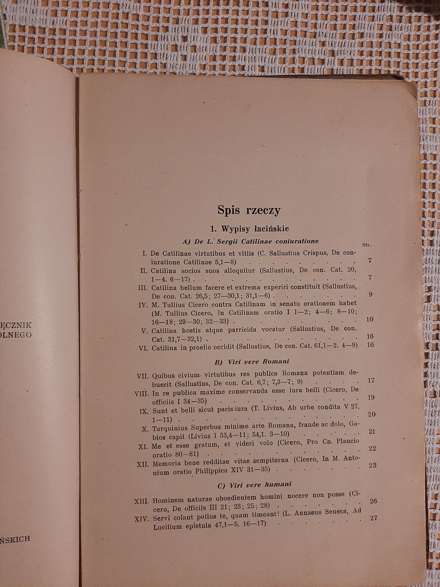 Elementa Latina podręcznik do łaciny Skibina Lwów 1937