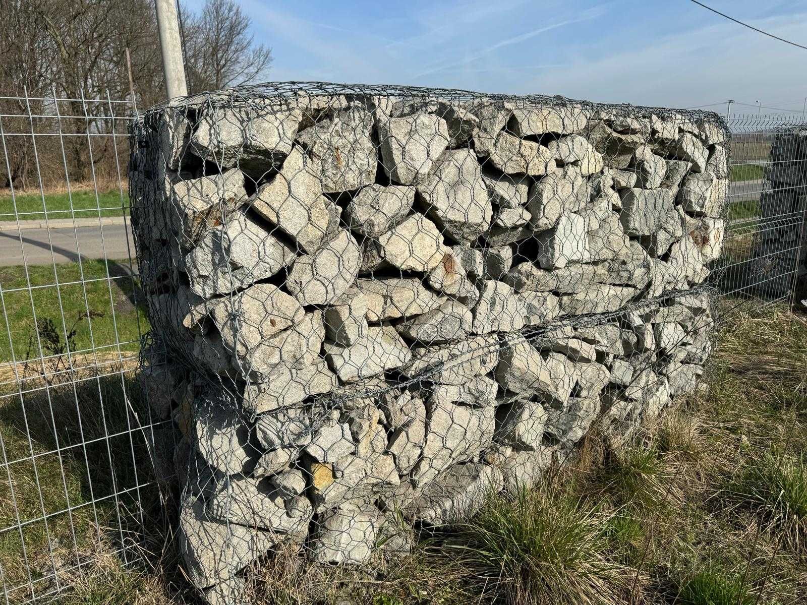 Piaskowiec - gabion, kamień do gabionów, fr. 63/180; 120/350 mm