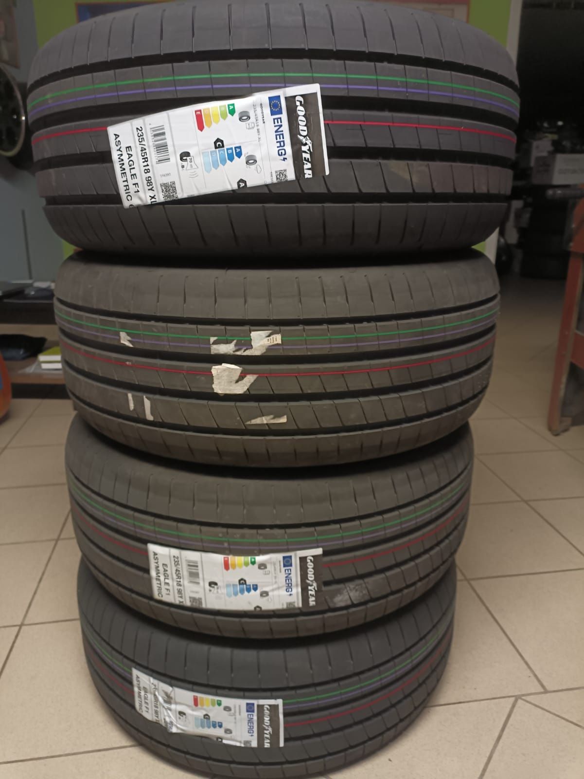 Opony Goodyear Engle F1 Asynmmetric 6, 235/45R18 98Y XL