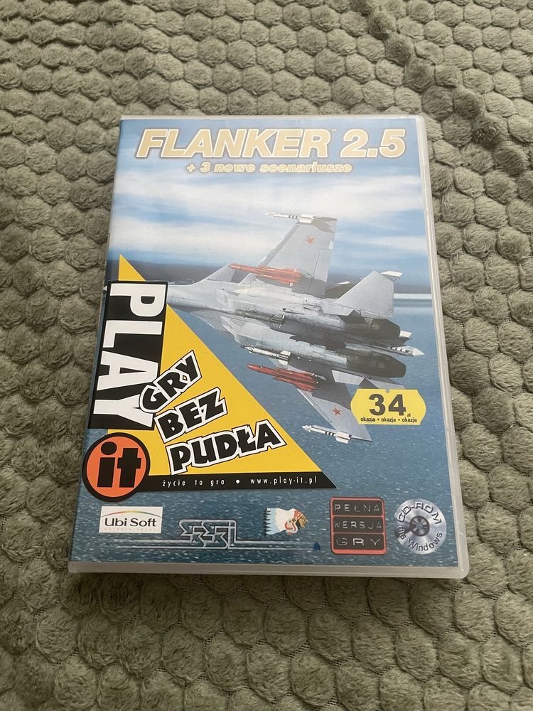 Gra PC Flanker 2.5 + 3 nowe scenariusze PL wydanie premierowe retro