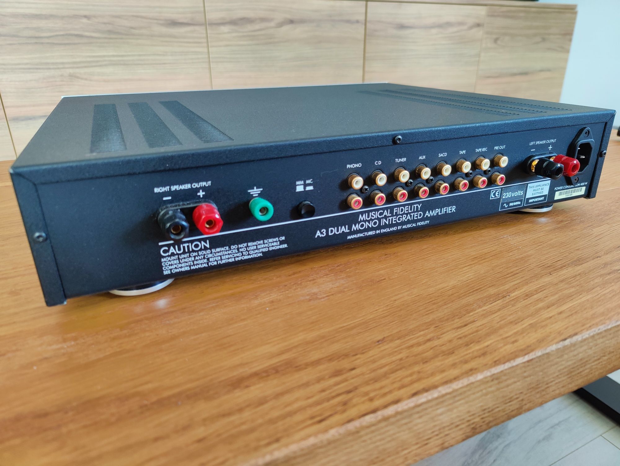 Wzmacniacz Musical Fidelity A3 dual mono