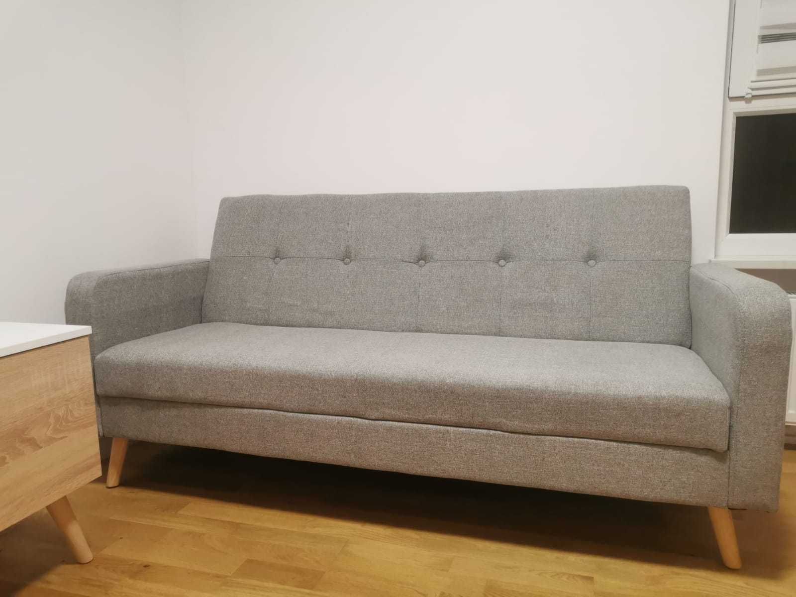 Sofa rozkładana, nieużywana, stan idealny