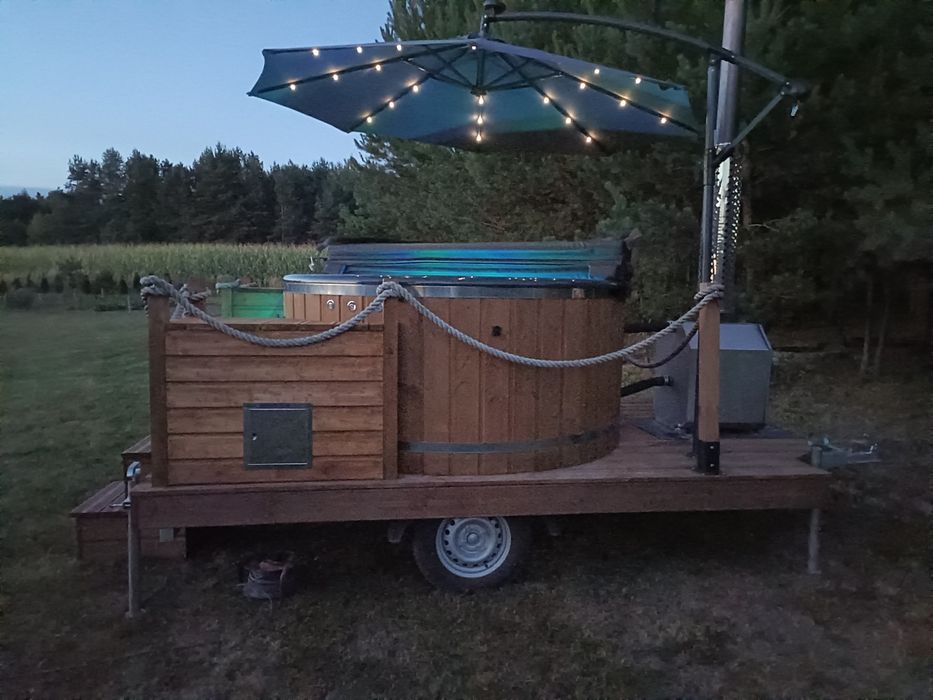 Mobilna balia ogrodowa  RUSKA BANIA / JACUZZI / SPA