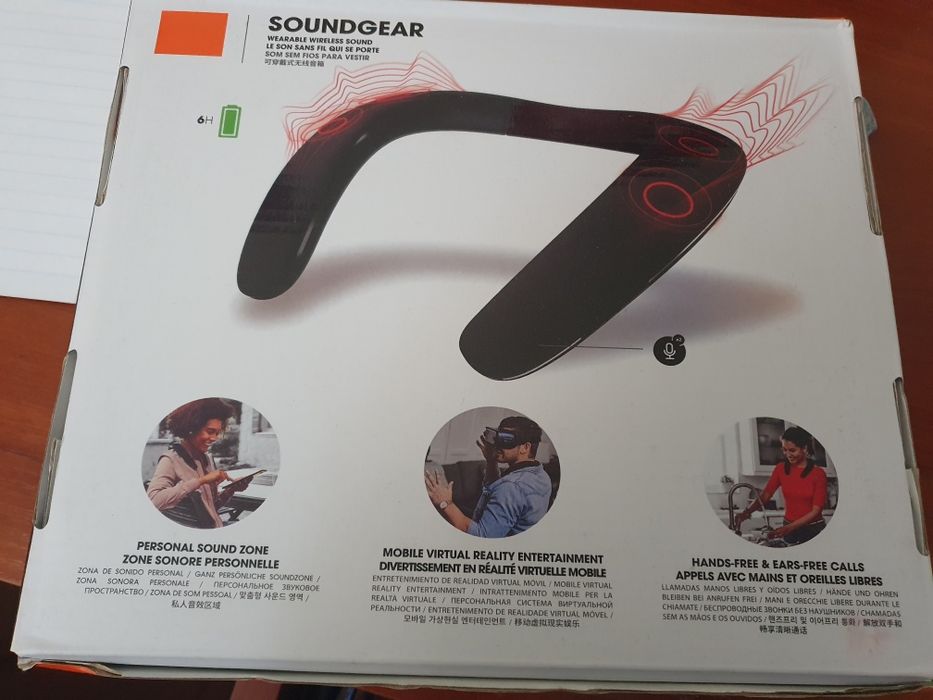 Портативна Bluetooth колонка на шию