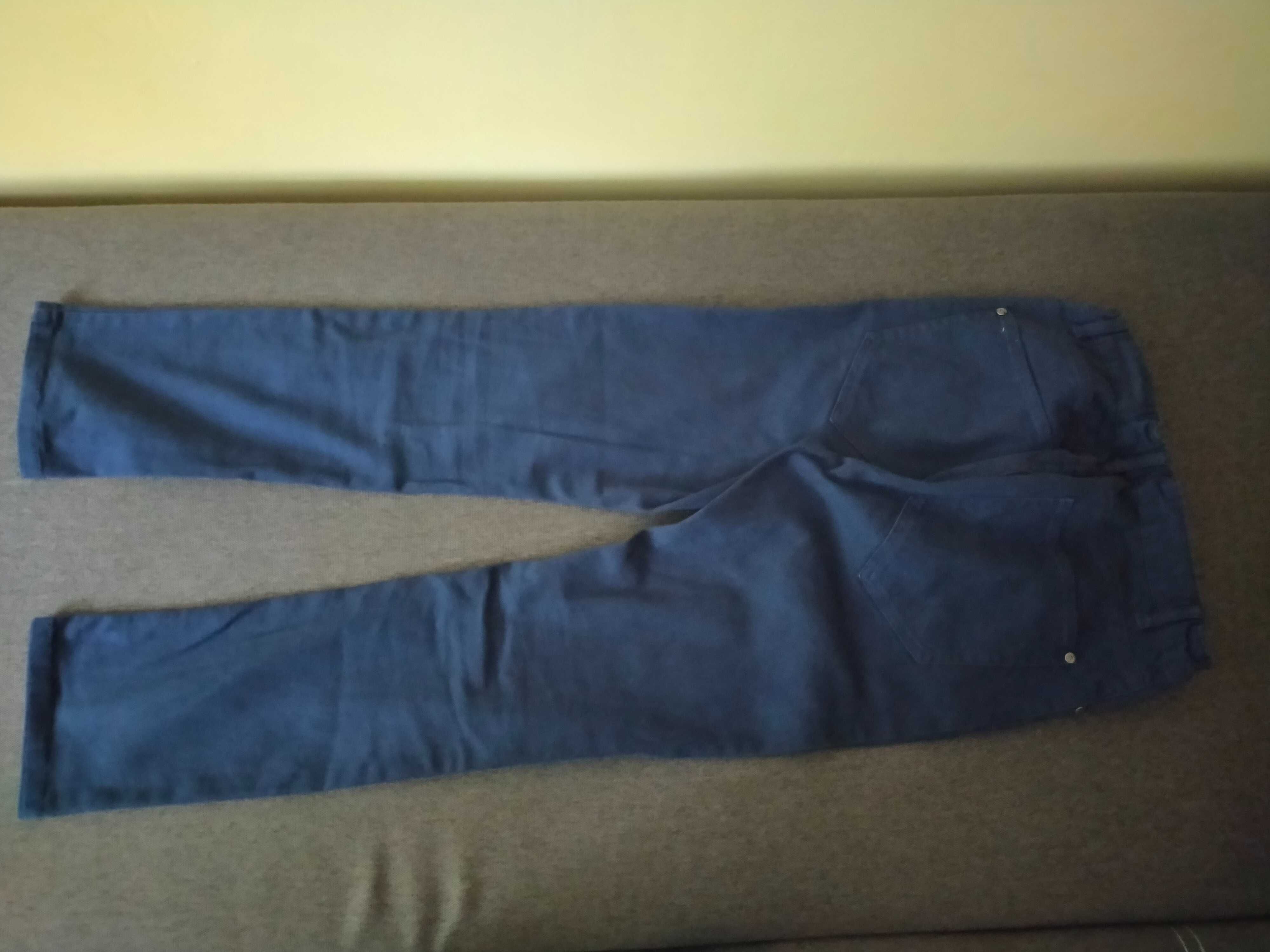 spodnie granatowe 164 cm