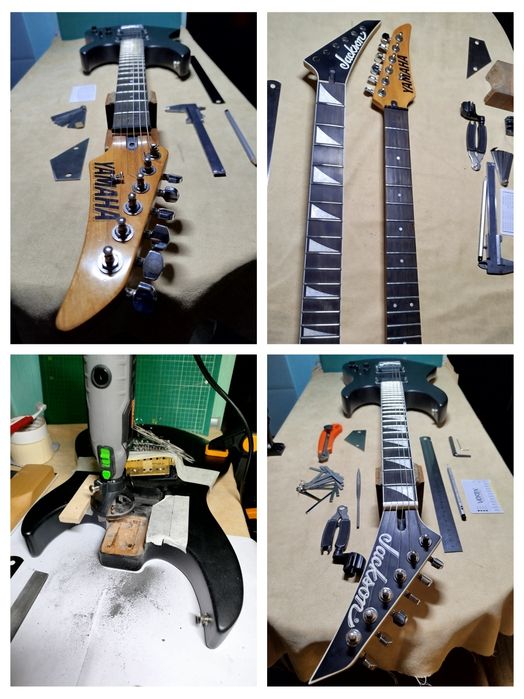 Ремонт гитары, электрогитары,бас гитары