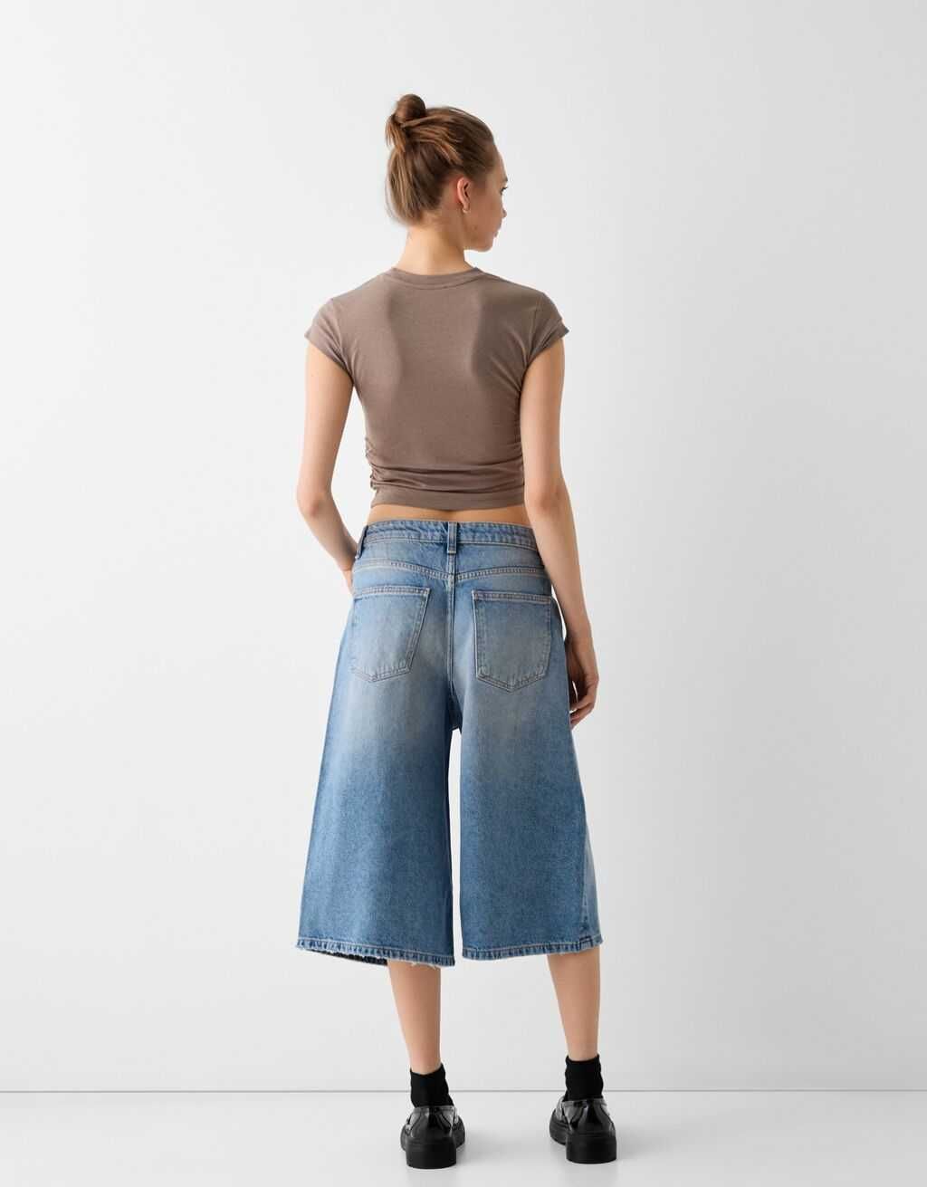 Бершка Bershka супер багі мішкуваті шорти шорты xxs хs s m l xl xxl