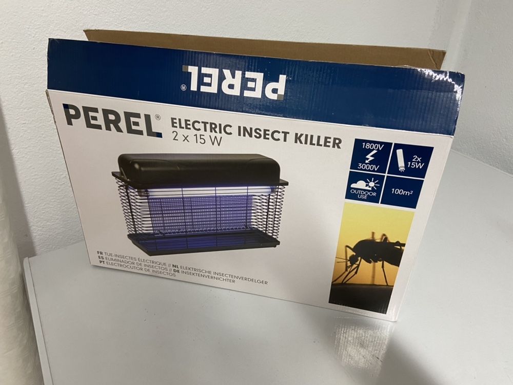 Electrocutor de insectos 2x 15W - Perel
