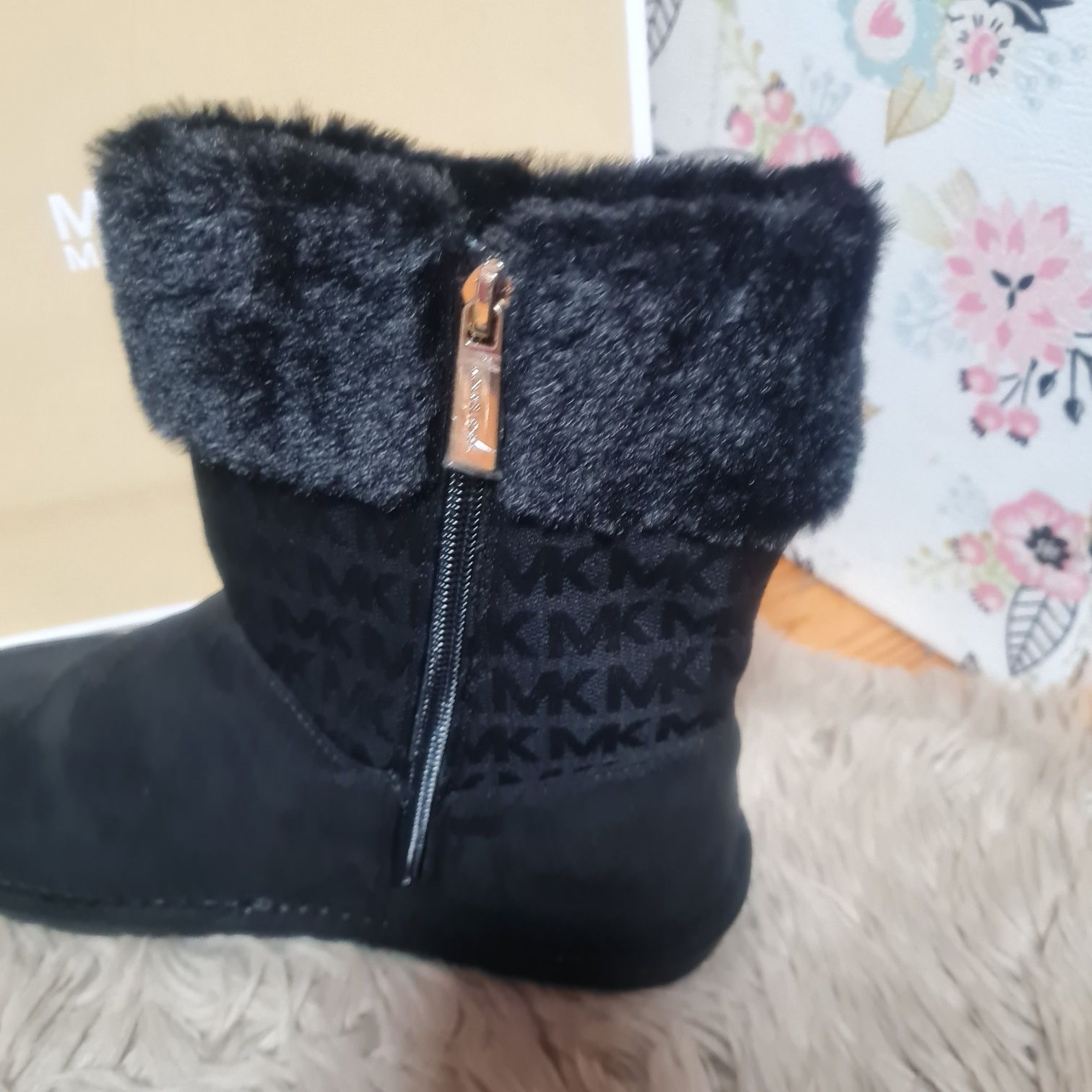 Michael Kors emu śniegowce botki torrie buty zimowe sztybety kozaki r.