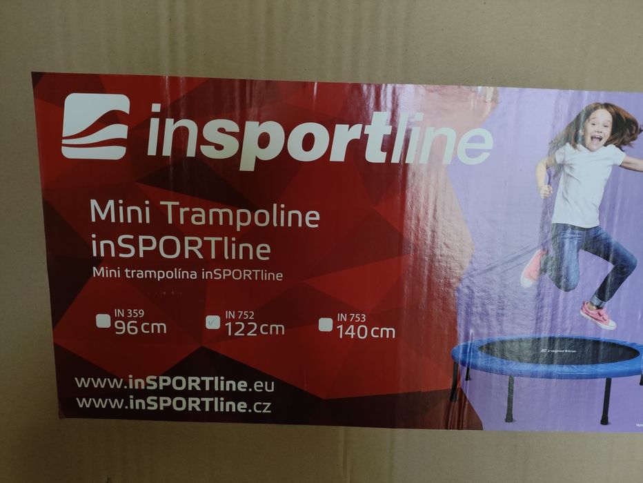 Mini trampolina Insportline 122 cm