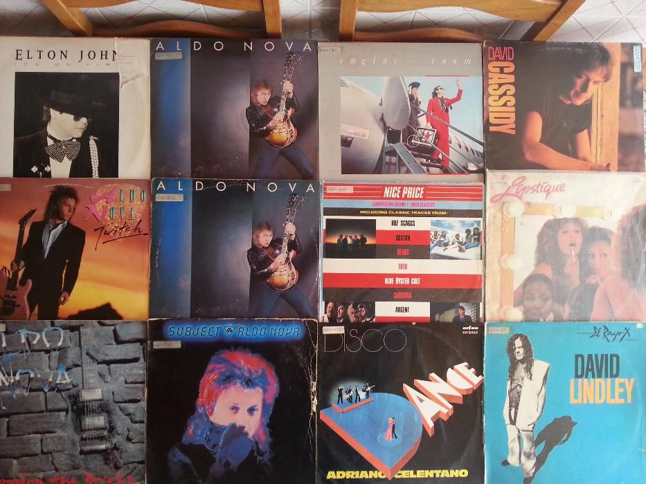 Lote de discos de vinil vários (Venda individual)
