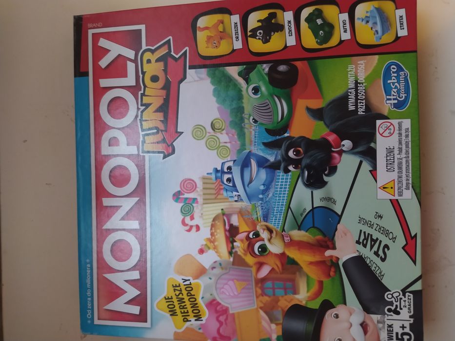 Gra planszowa Monopoly Junior, Hasbro