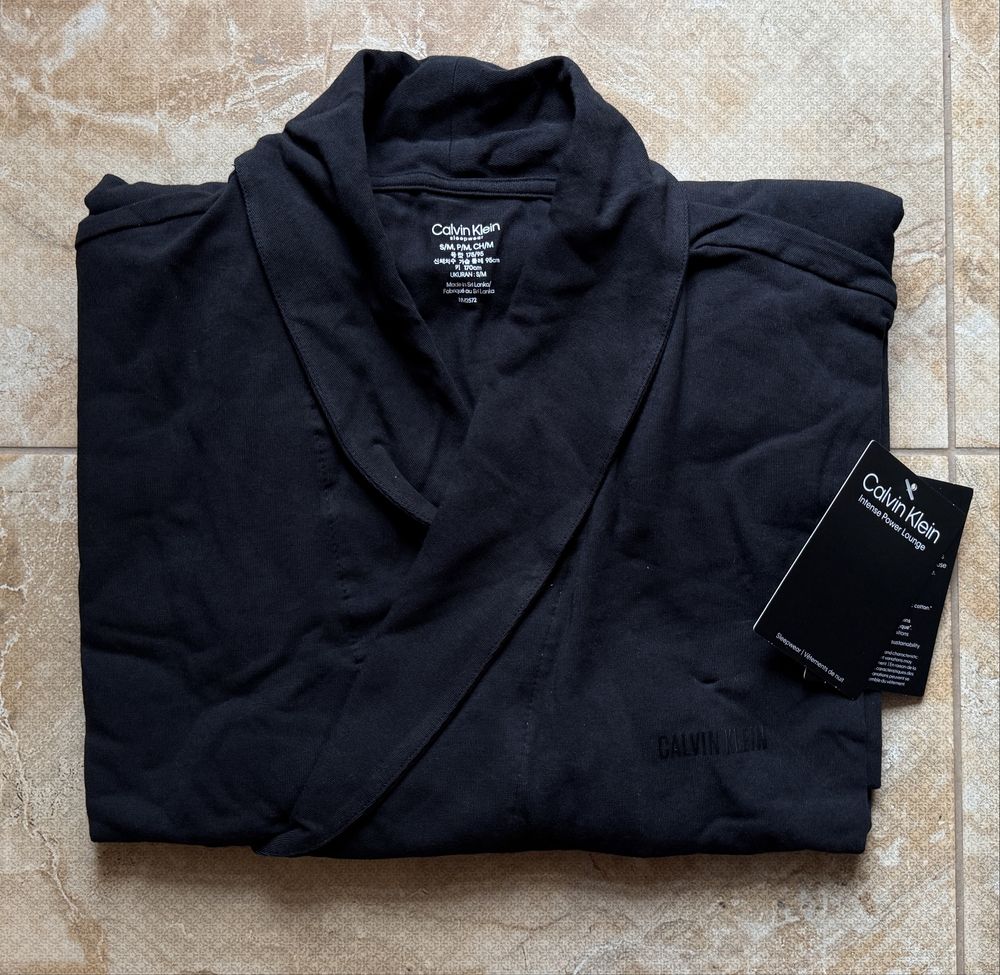 Халат Calvin Klein Intense Power Lounge Robe чоловічий унісекс