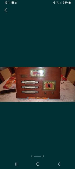 Radio antigo spirit of st Louis