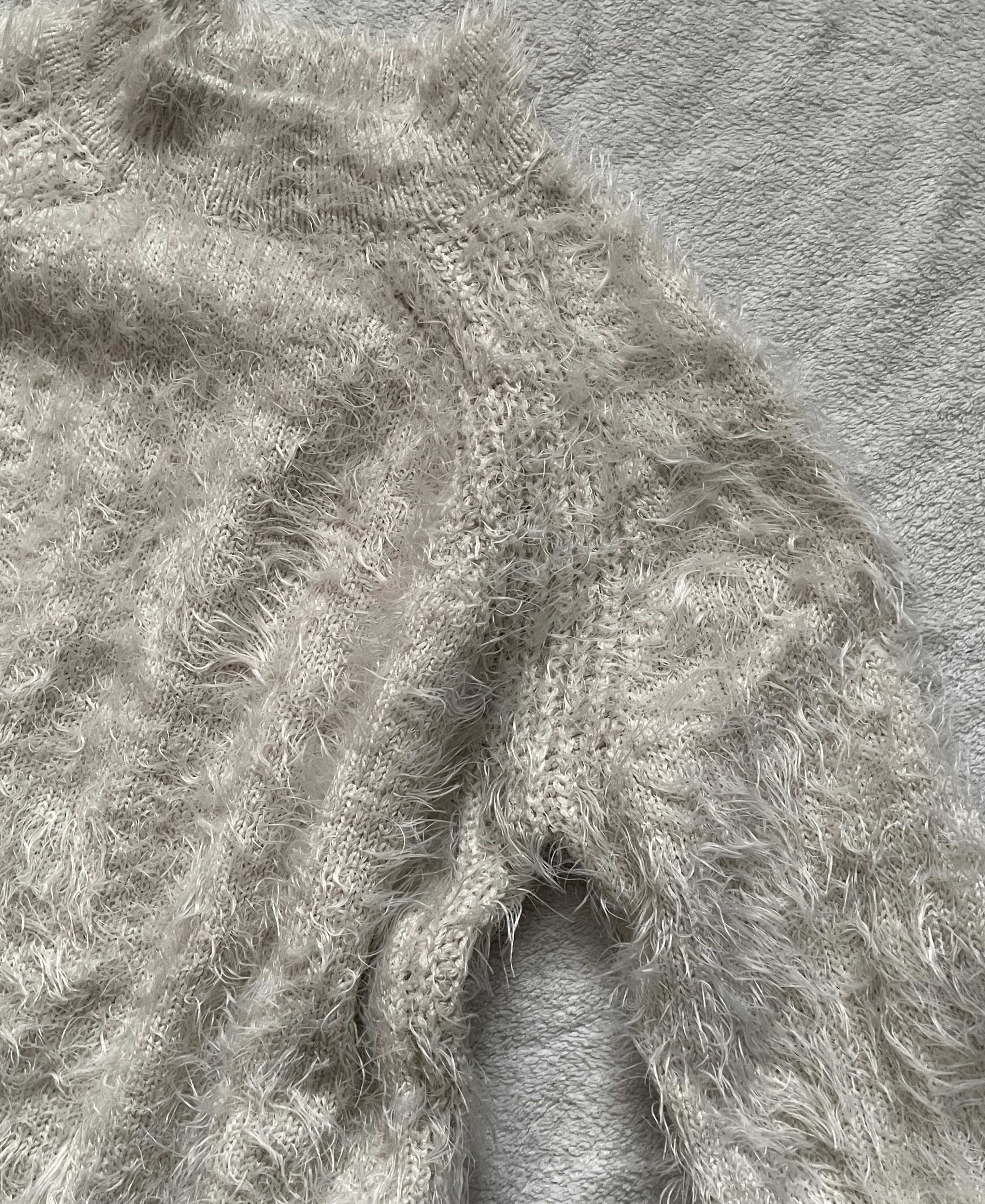Sweter beżowy Zara Girl S(36) 9/10lat 140cm
