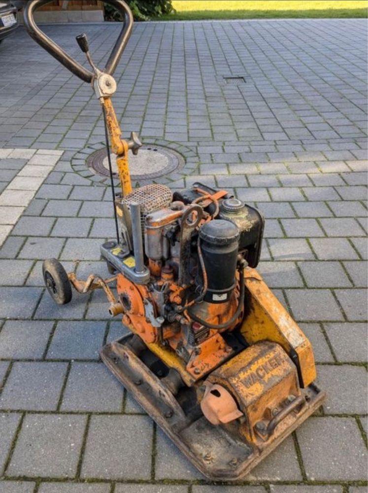 Zageszczarka Wacker DPS 2350 Rozruch korba waga 169 kg Sprawna tech.