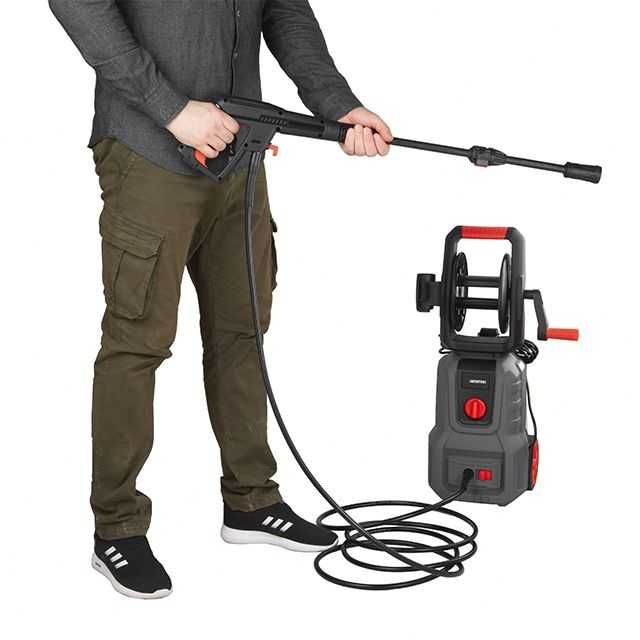 Мийка високого тиску 1800 Вт, 140 бар, шланг 5 м. INTERTOOL DT-1516.