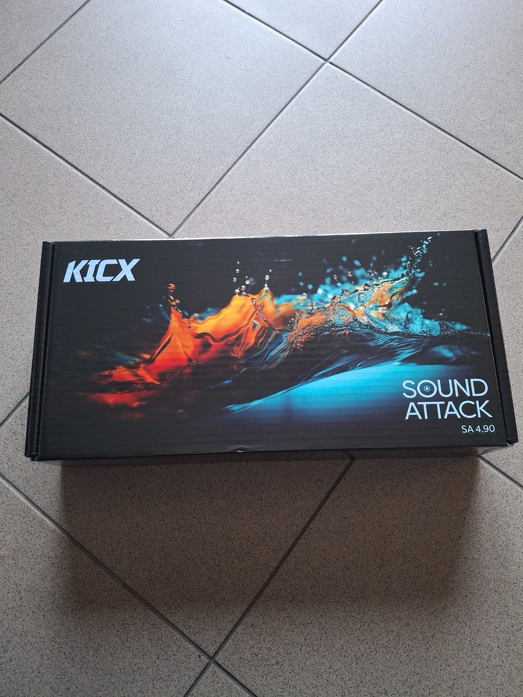 Wzmacniacz kicx SA4.90 4x90W  4 Ohms