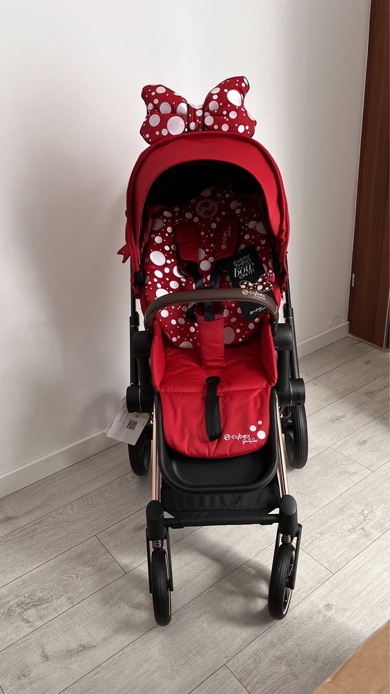 Tapicerka Cybex priam 4.0 Petticoat Red by Jeremy Scott
