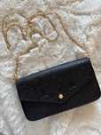 Mała torebka Louis Vuitton Felicie Pochette czarna