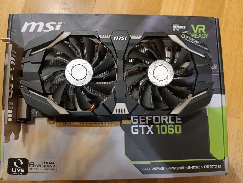 Відеокарта Msi GTX 1060 6GB